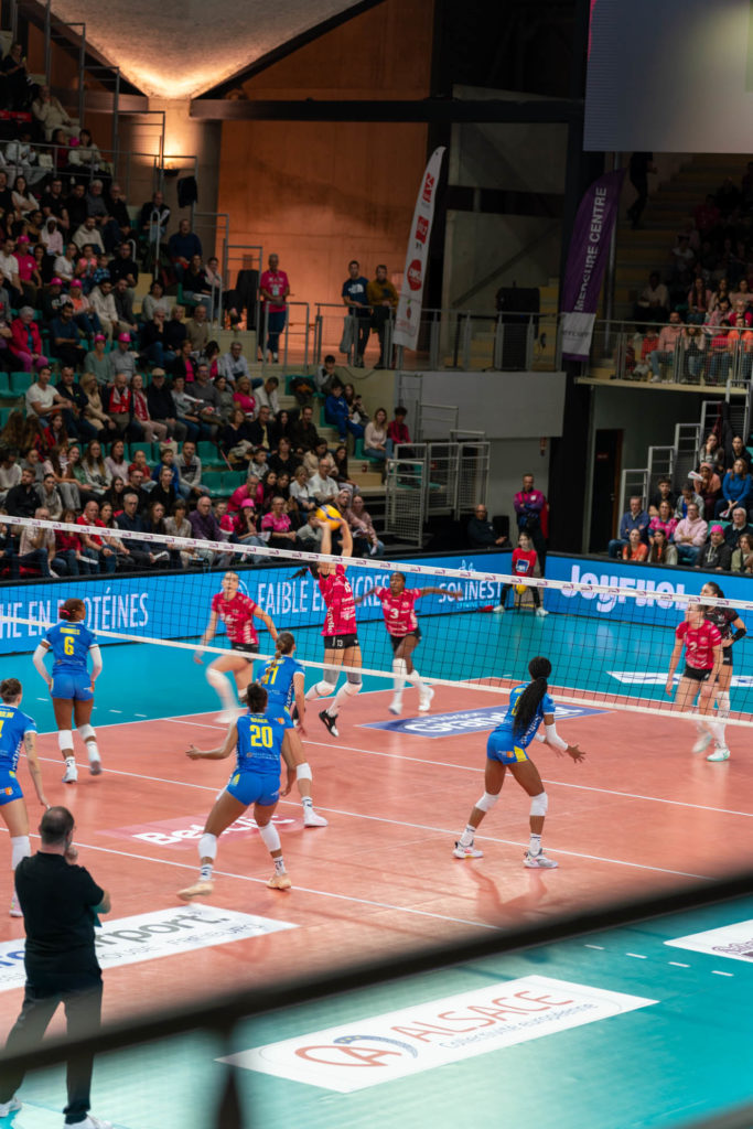 Volley-ball féminin – Match Octobre Rose